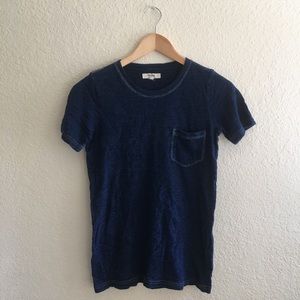 Madewell Indigo Ink Pocket Tee